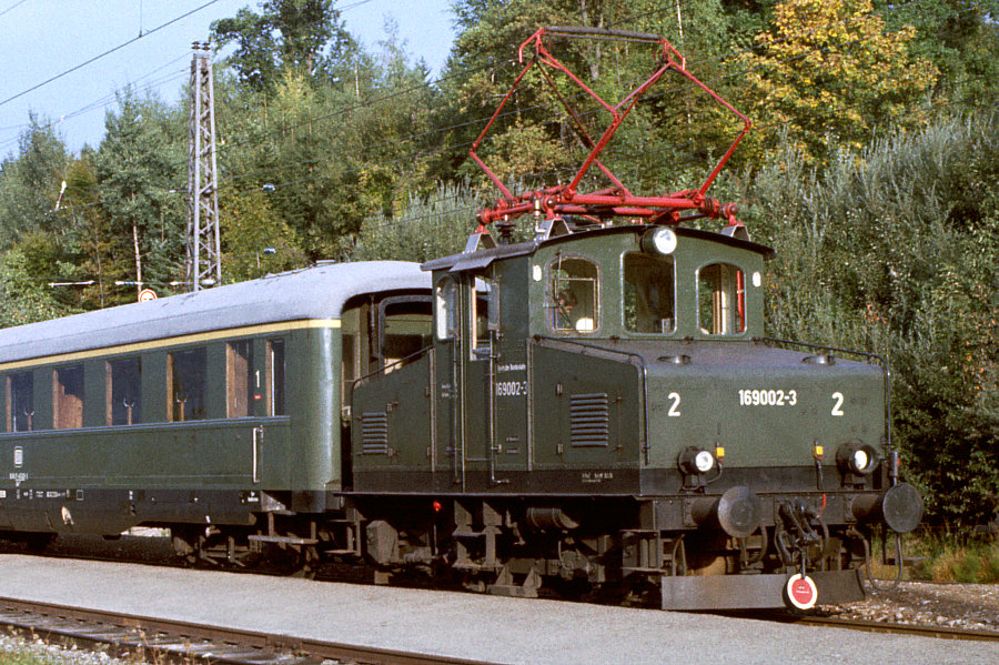 Die Bundesbahnzeit Baureihe 169